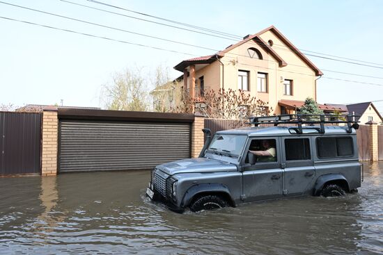 Russia Orenburg Floods