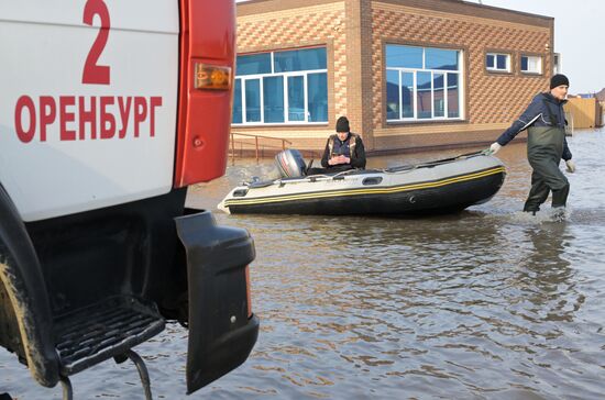 Russia Orenburg Floods