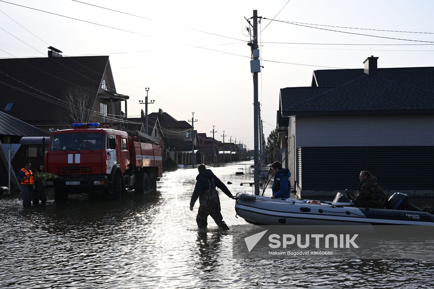 Russia Orenburg Floods