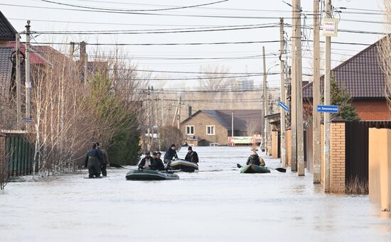 Russia Orenburg Floods