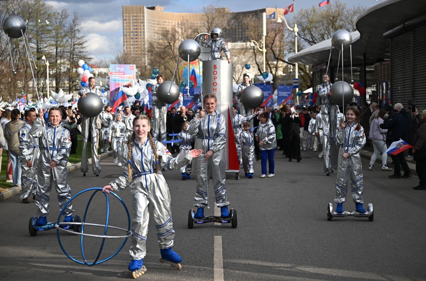 Russia EXPO. Cosmonautics Day