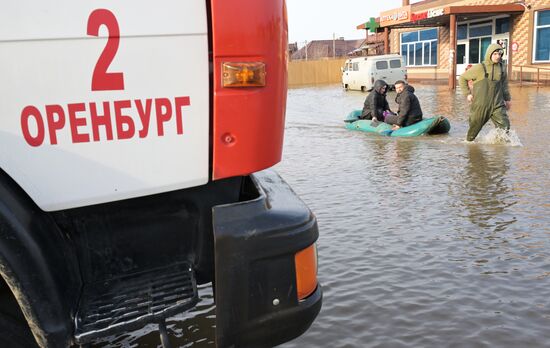 Russia Orenburg Floods