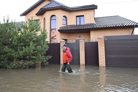 Russia Orenburg Floods