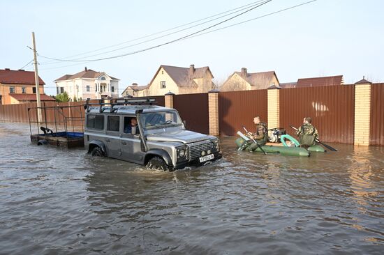 Russia Orenburg Floods