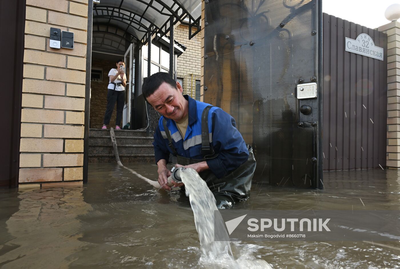 Russia Orenburg Floods