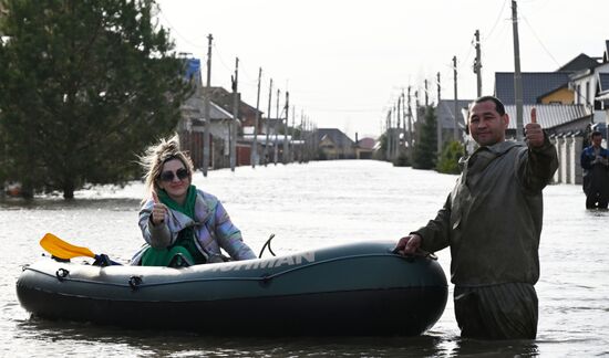 Russia Orenburg Floods