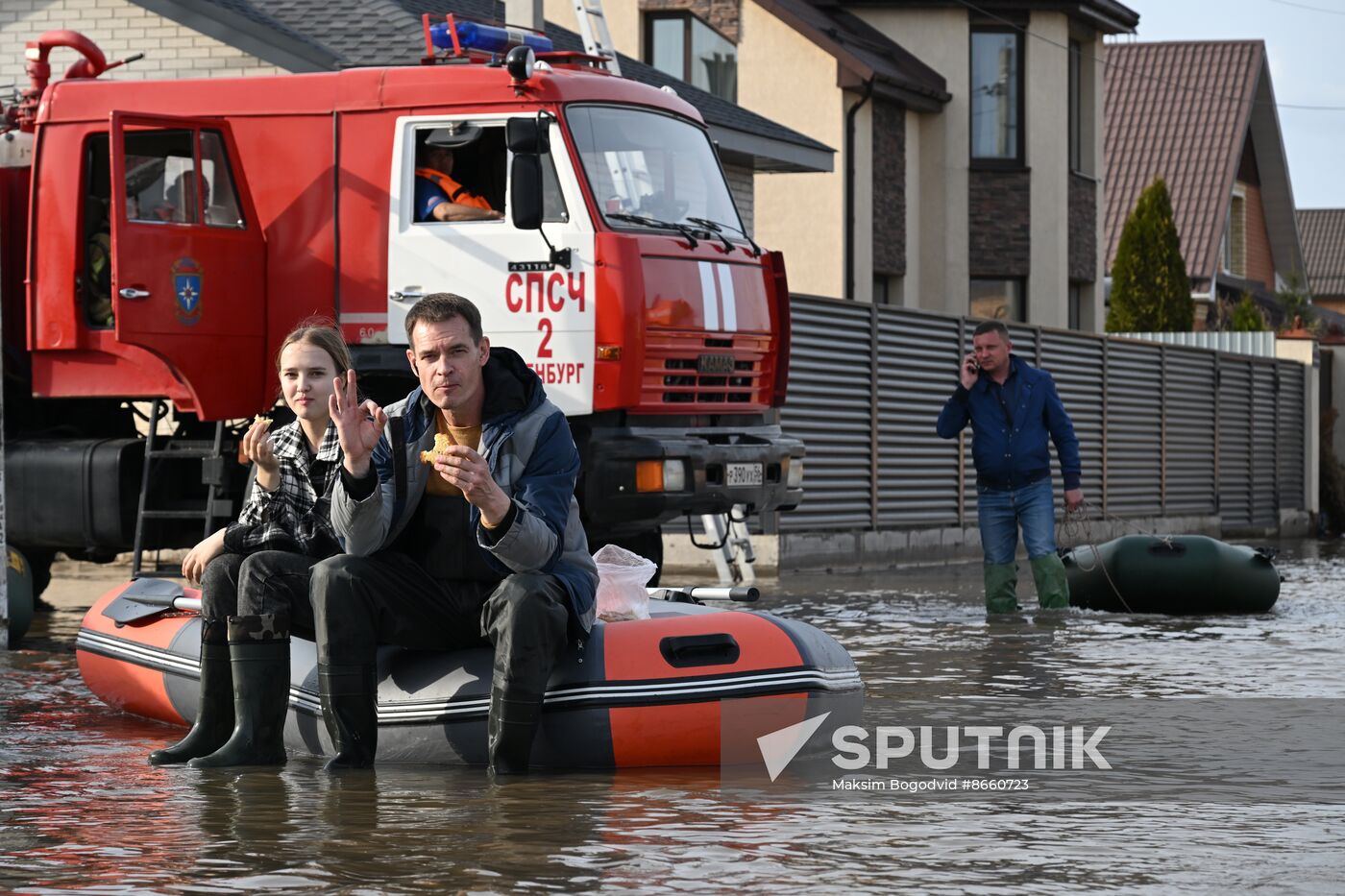 Russia Orenburg Floods