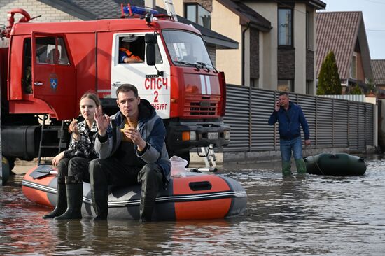 Russia Orenburg Floods
