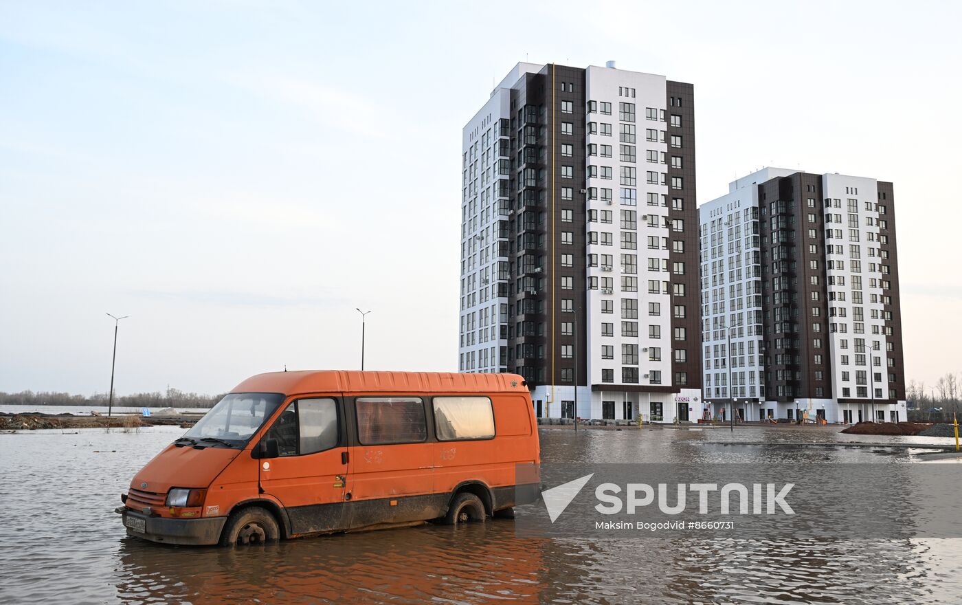 Russia Orenburg Floods