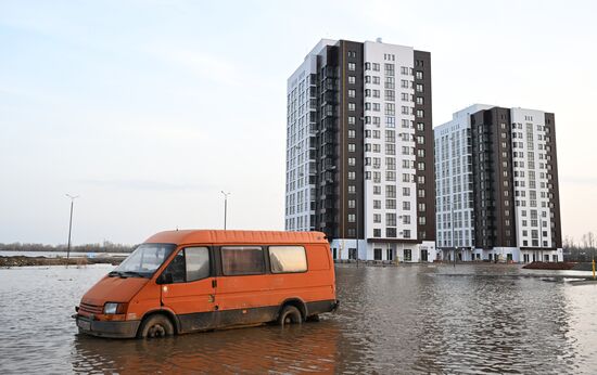 Russia Orenburg Floods