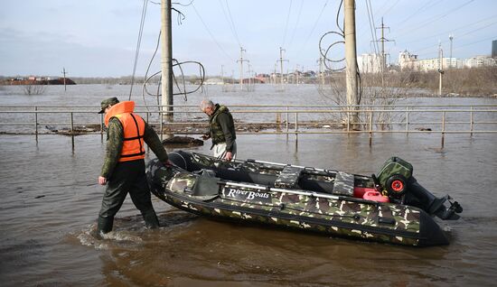 Russia Orenburg Floods