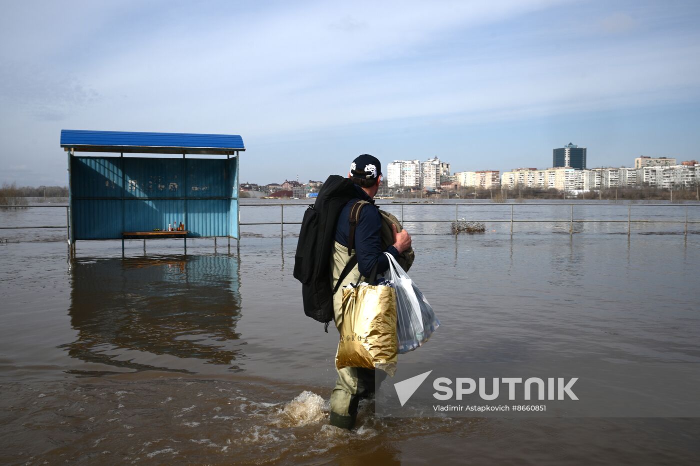 Russia Orenburg Floods