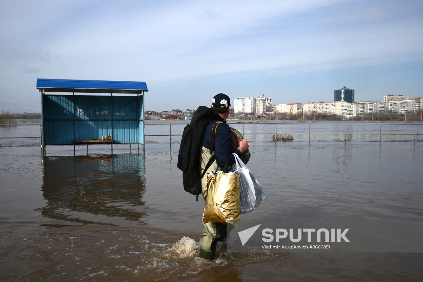 Russia Orenburg Floods