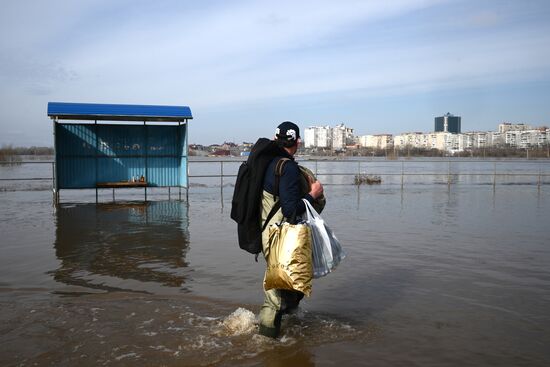 Russia Orenburg Floods