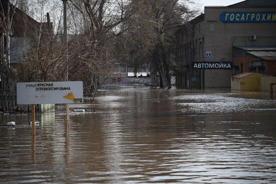 Russia Orenburg Floods