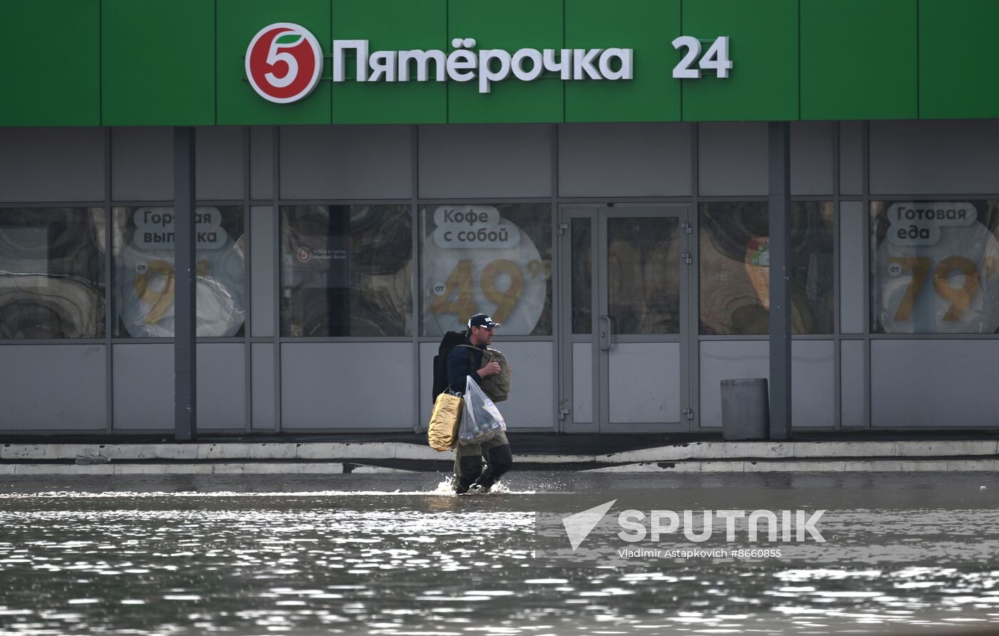 Russia Orenburg Floods