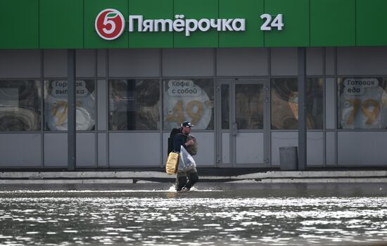 Russia Orenburg Floods