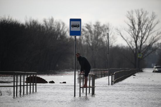 Russia Orenburg Floods