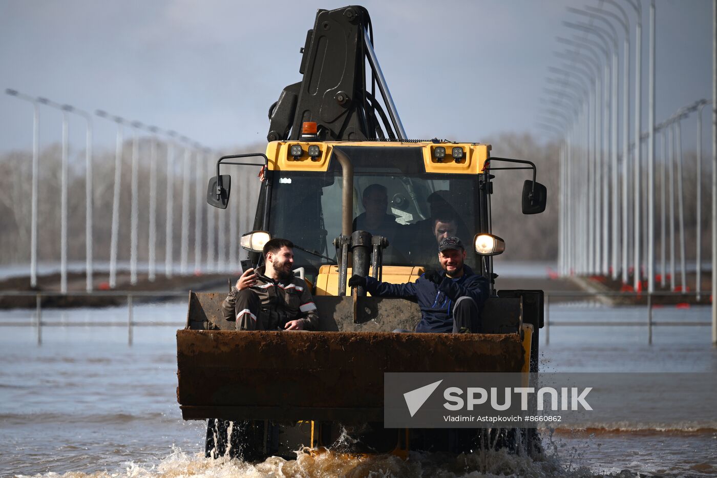 Russia Orenburg Floods