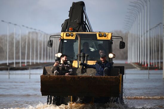 Russia Orenburg Floods