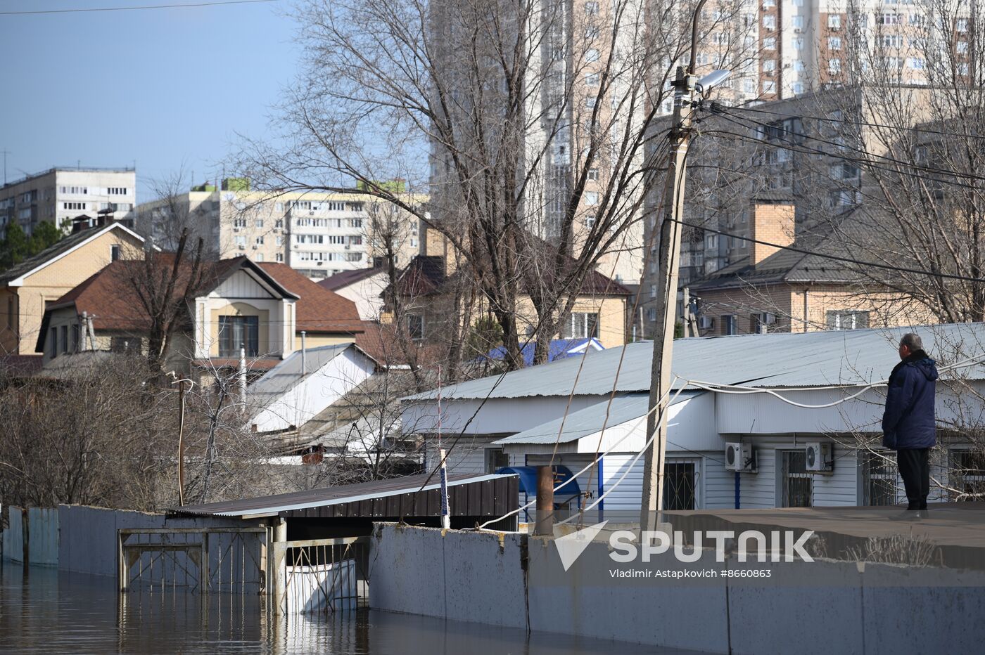 Russia Orenburg Floods