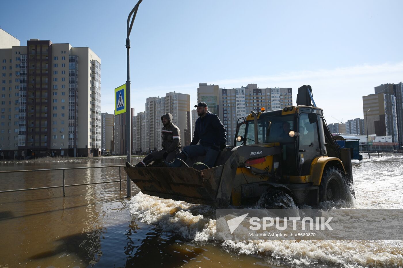 Russia Orenburg Floods