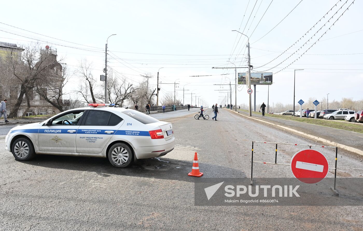 Russia Orenburg Floods