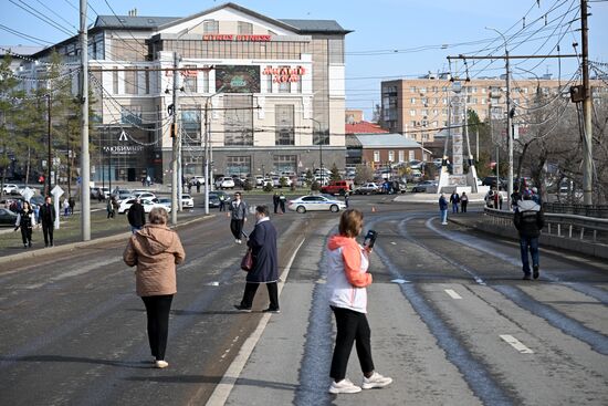 Russia Orenburg Floods