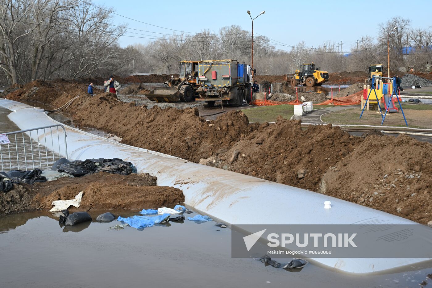 Russia Orenburg Floods