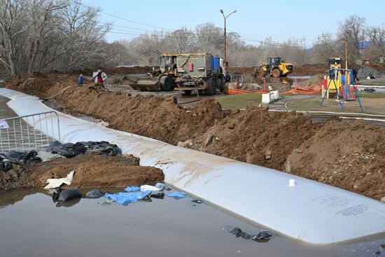 Russia Orenburg Floods
