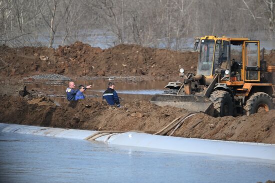 Russia Orenburg Floods