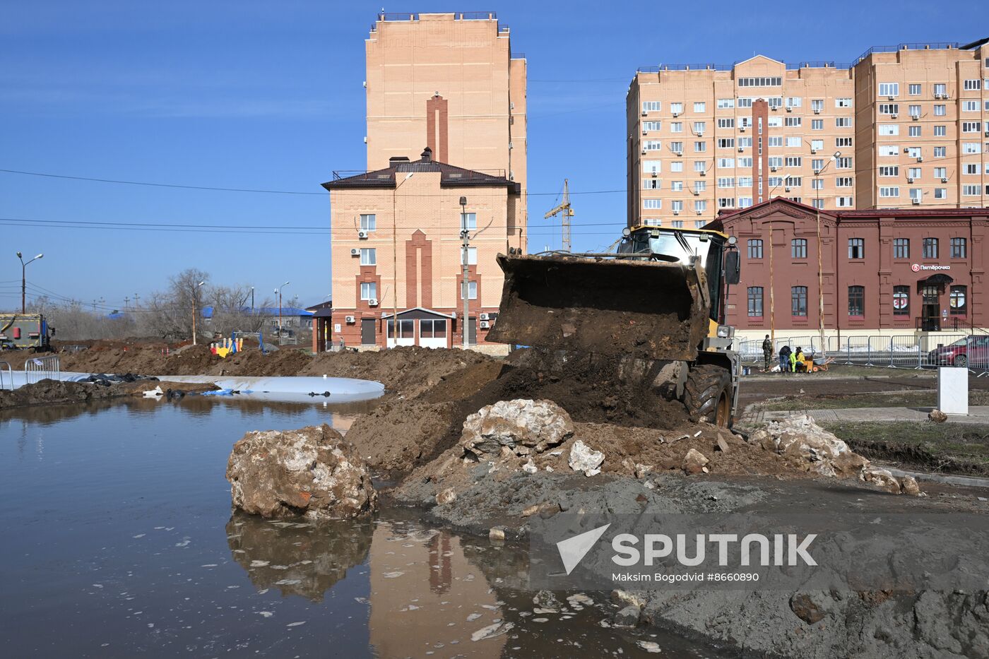 Russia Orenburg Floods