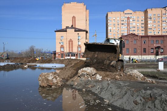 Russia Orenburg Floods