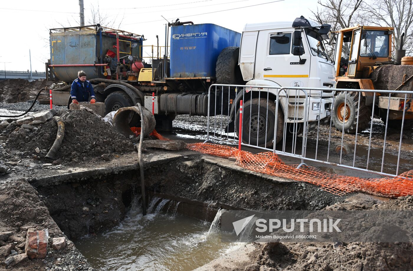 Russia Orenburg Floods