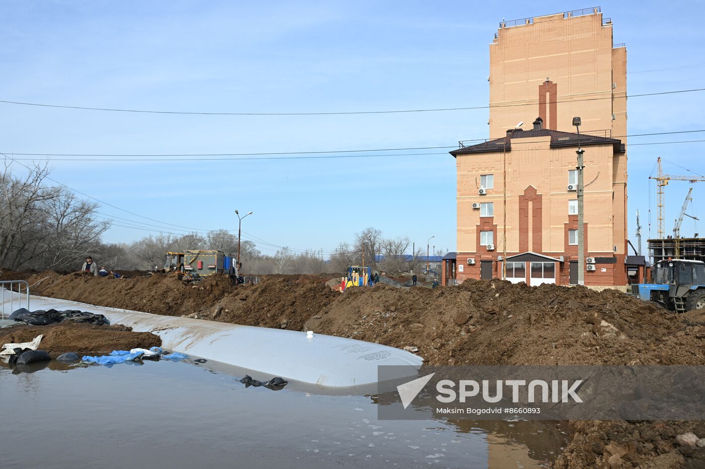 Russia Orenburg Floods