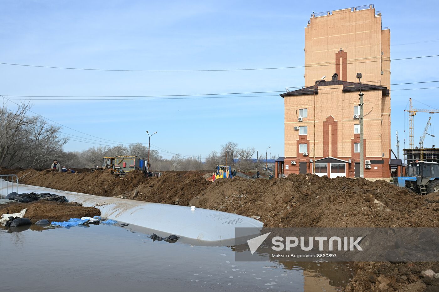 Russia Orenburg Floods