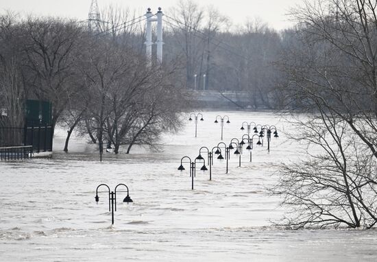 Russia Orenburg Floods