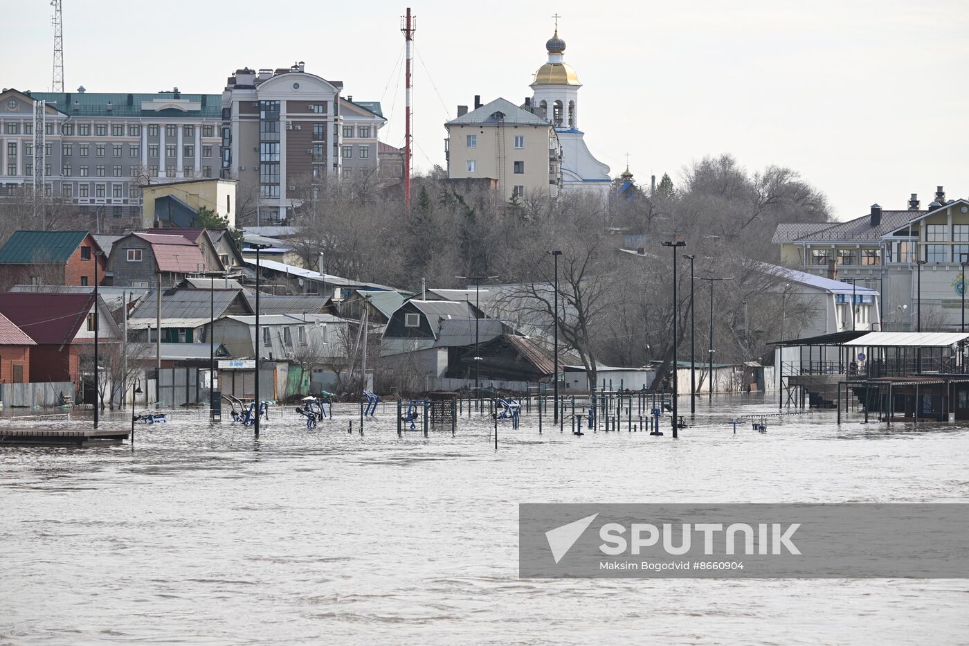 Russia Orenburg Floods