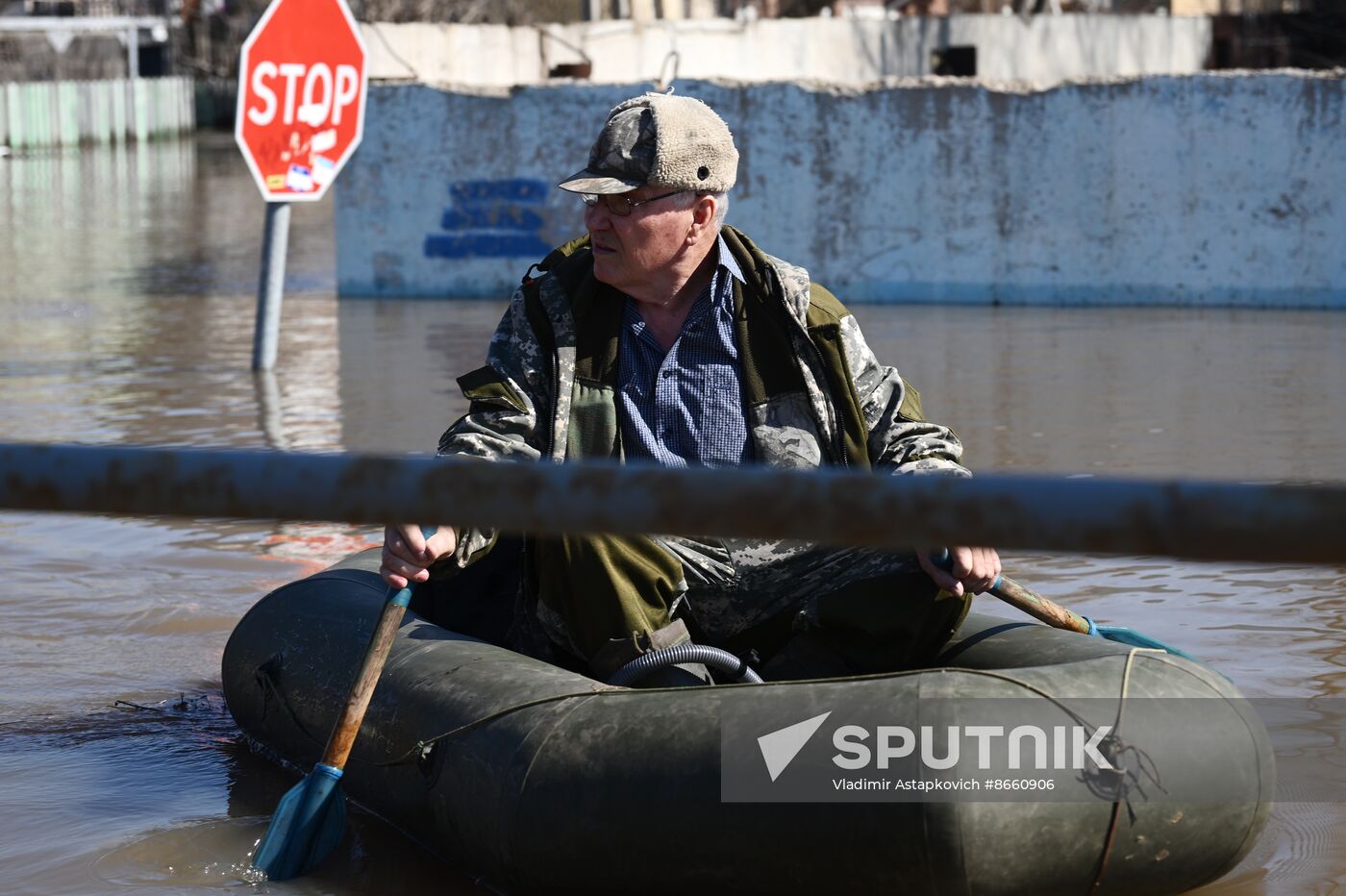 Russia Orenburg Floods