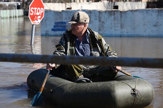 Russia Orenburg Floods