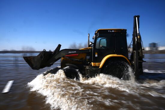 Russia Orenburg Floods