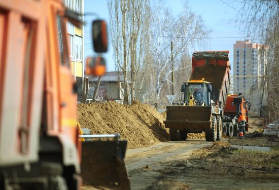 Russia Kurgan Floods