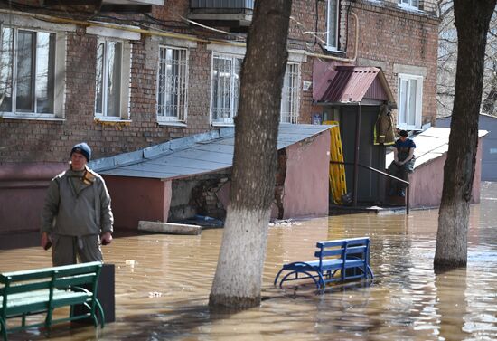 Russia Orenburg Floods