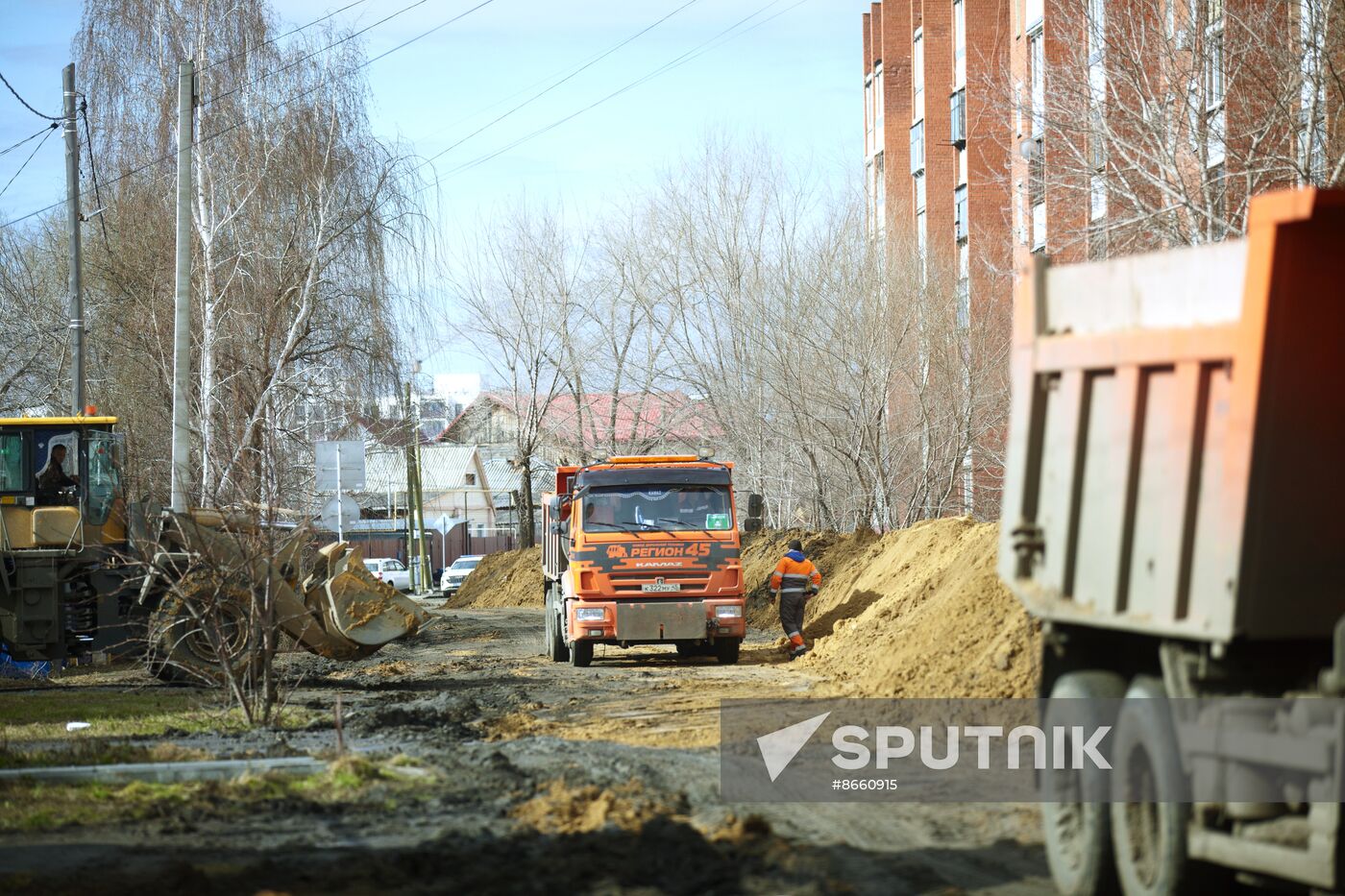 Russia Kurgan Floods