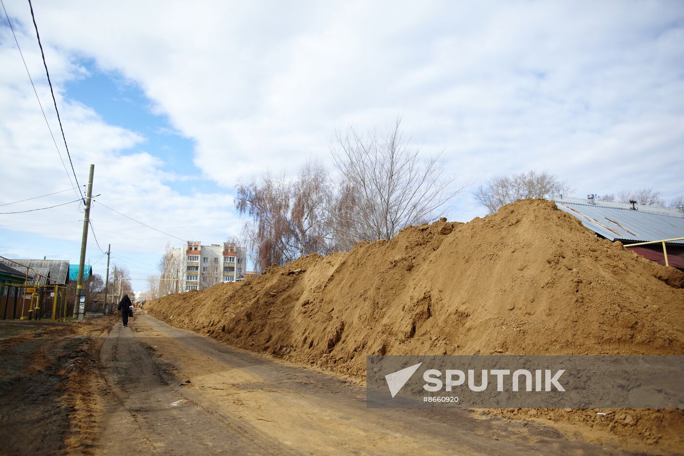 Russia Kurgan Floods