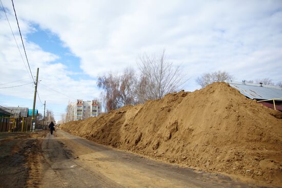 Russia Kurgan Floods