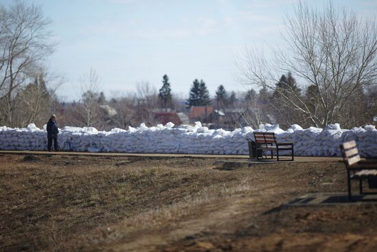 Russia Kurgan Floods