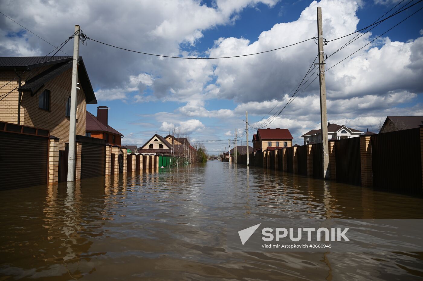 Russia Orenburg Floods