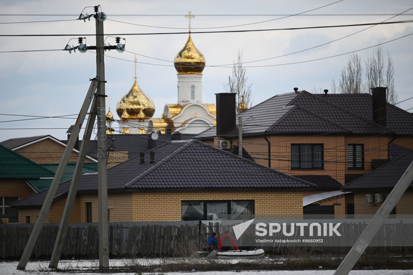 Russia Orenburg Floods