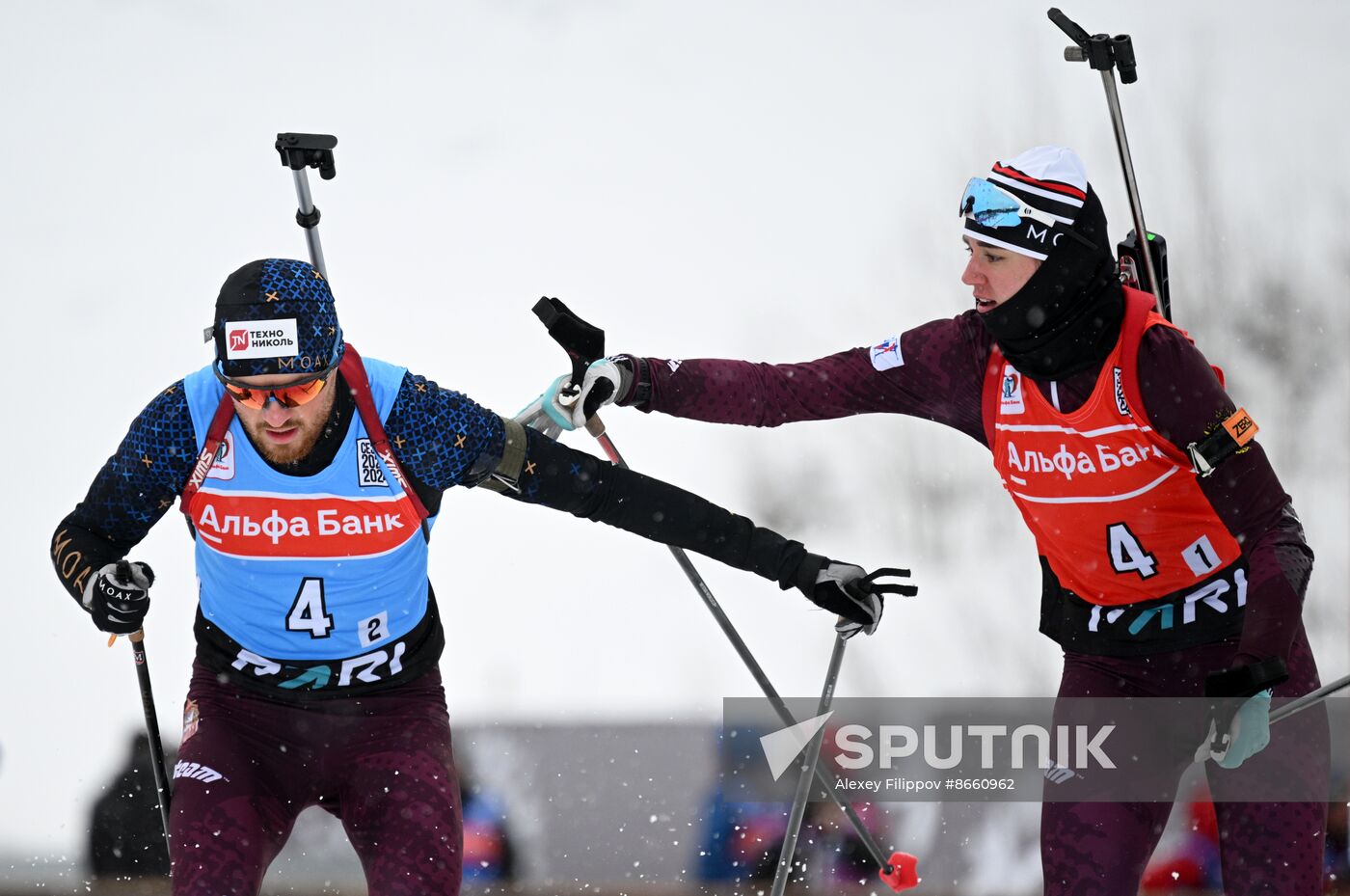 Russia Biathlon Commonwealth Cup Single Mixed Relay